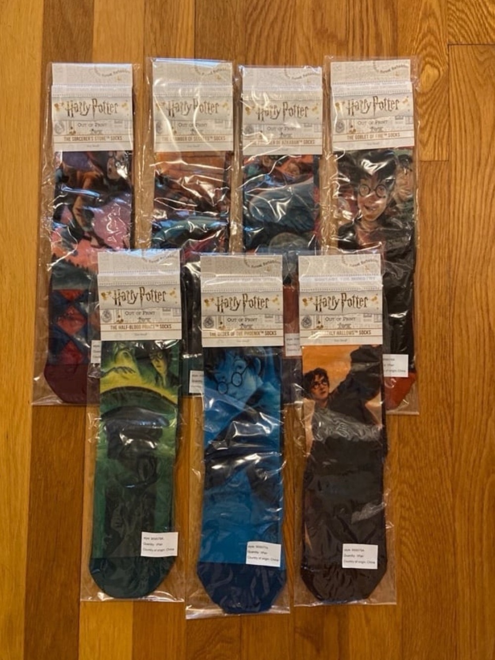 Harry Potter socks